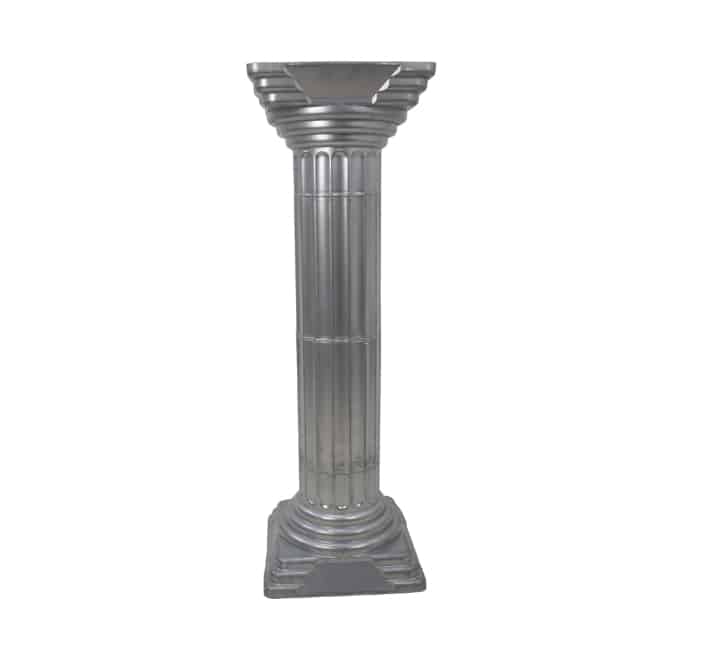 Plastic Silver Pillar