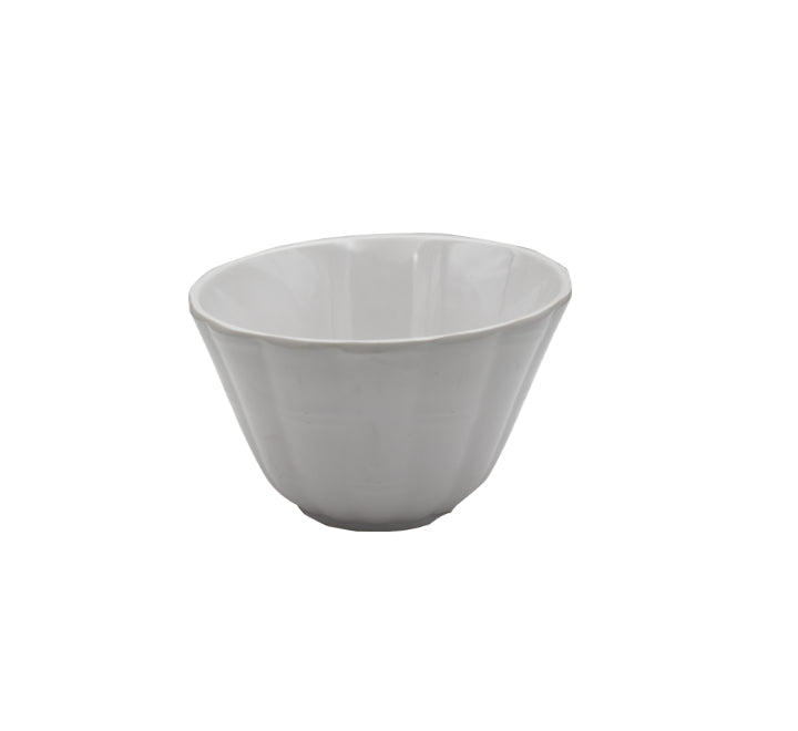 White Melamine Serving Bowl