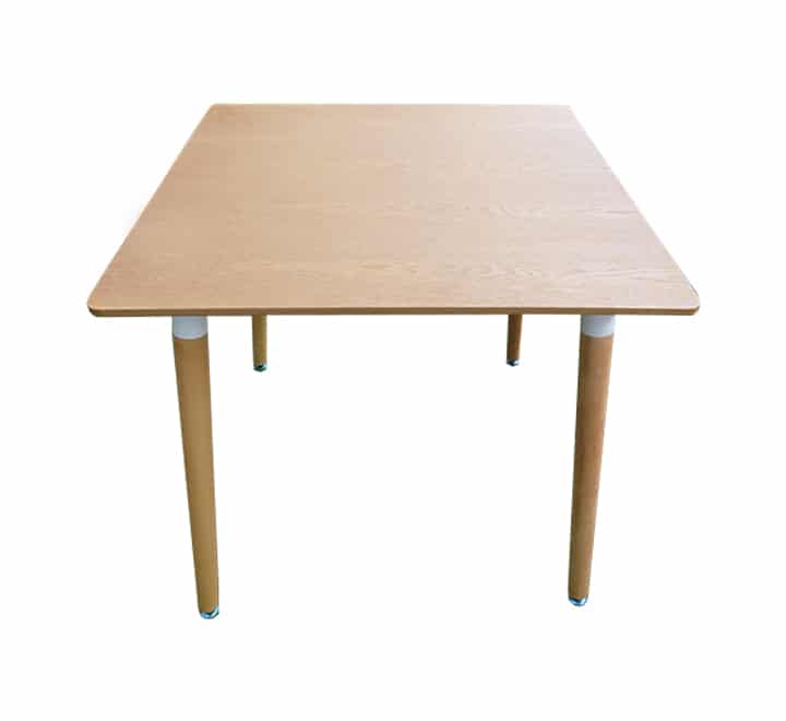 Square wooden cafe table 80X80cm
