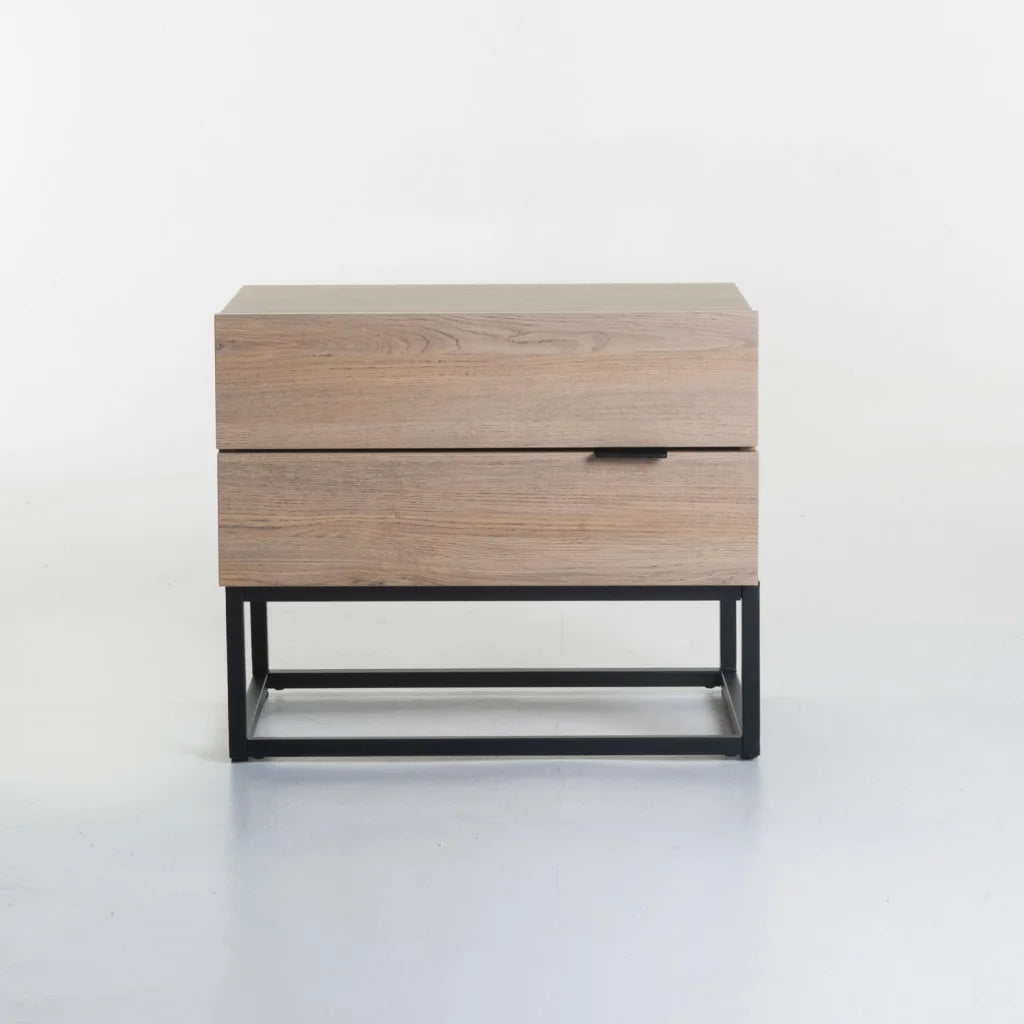 Azrael 2 Drawer Pedestal - Oak