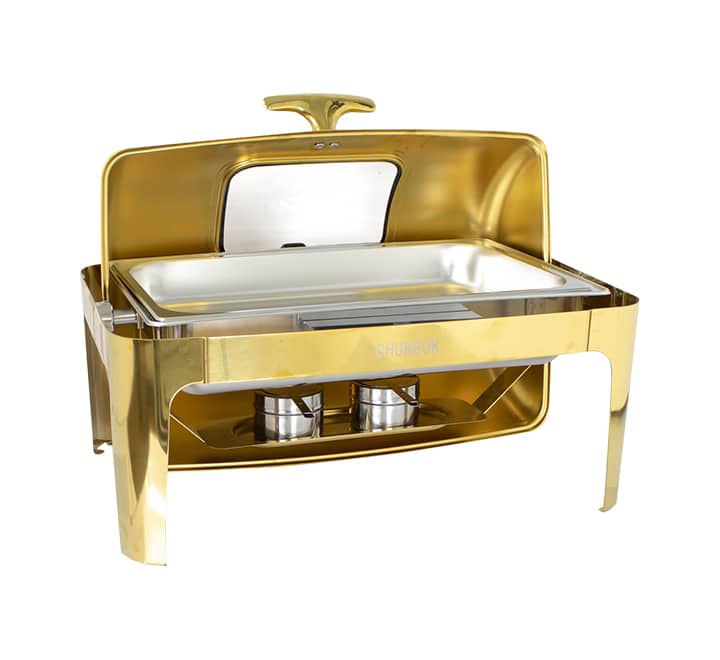 Rectangular Roll Top Chafing Dish