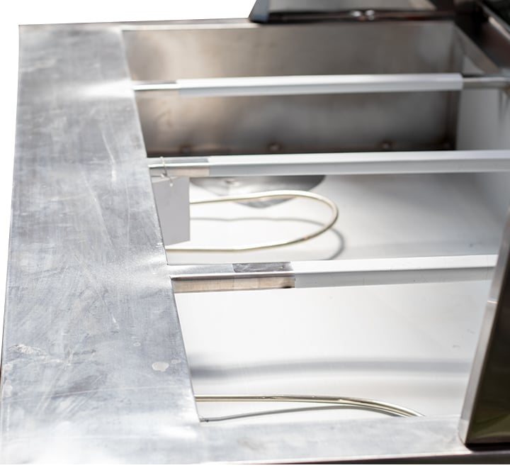 4 Division Bain Marie Floor Model (Electric)