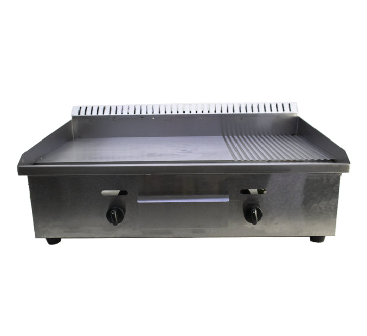 Gas Griller Griddle and Groove 720mm