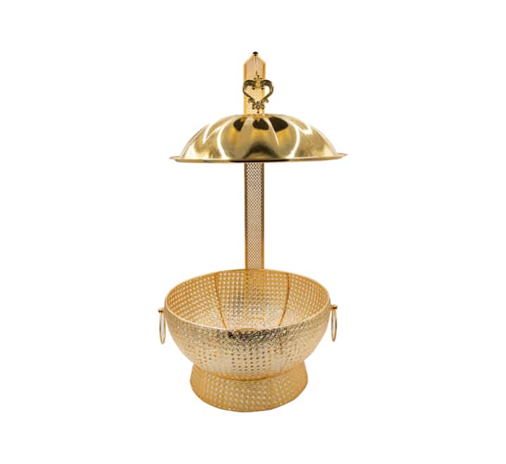 Gold Round Hanging Chafing Dish