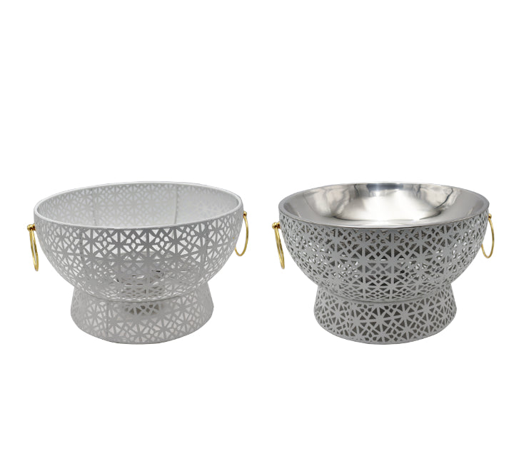 Round Chafing Dish with Hanging Lid