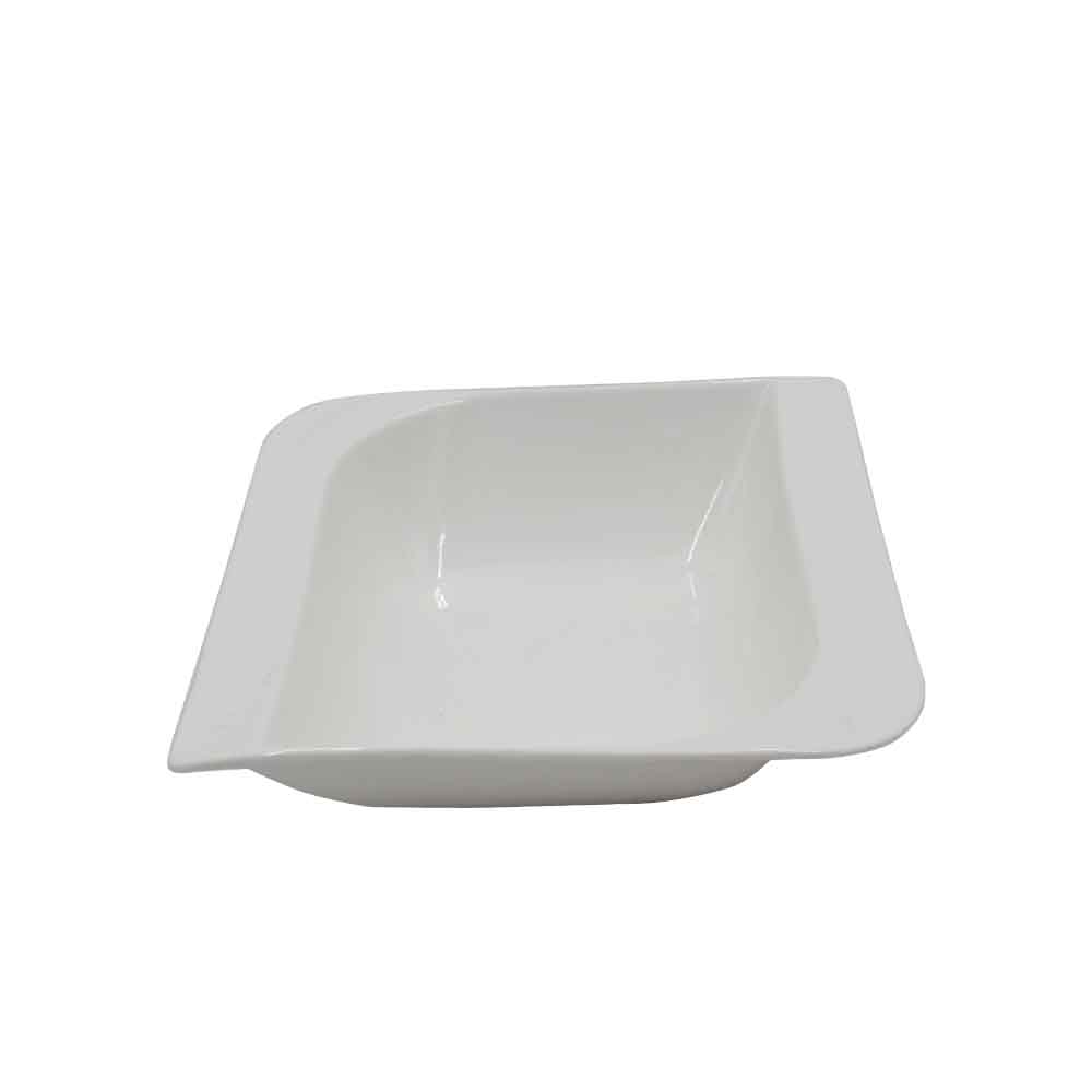 White Square Bowl 21cm