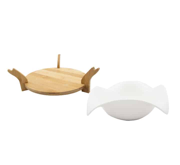 Salad Bowl on Stand