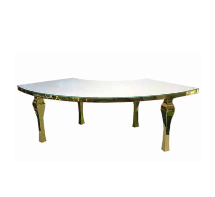 Curve Glass Table