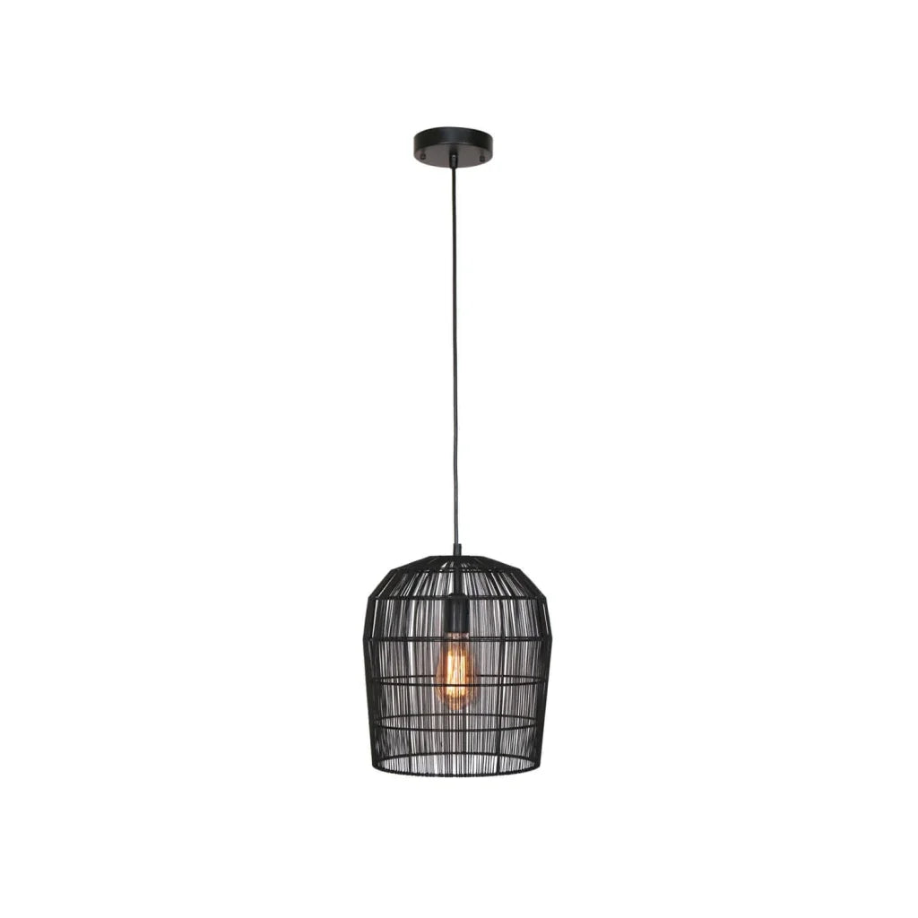 Chicory Black Rope Pendant