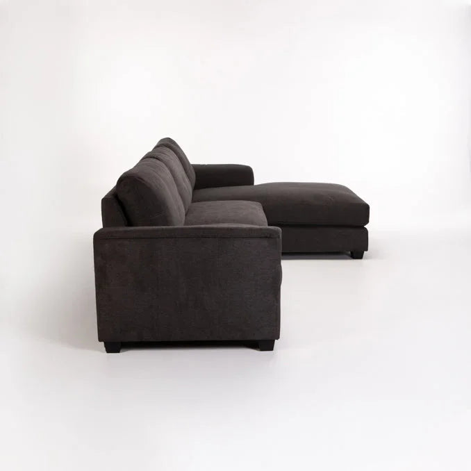Chwana Fabric Corner Chaise - Grey