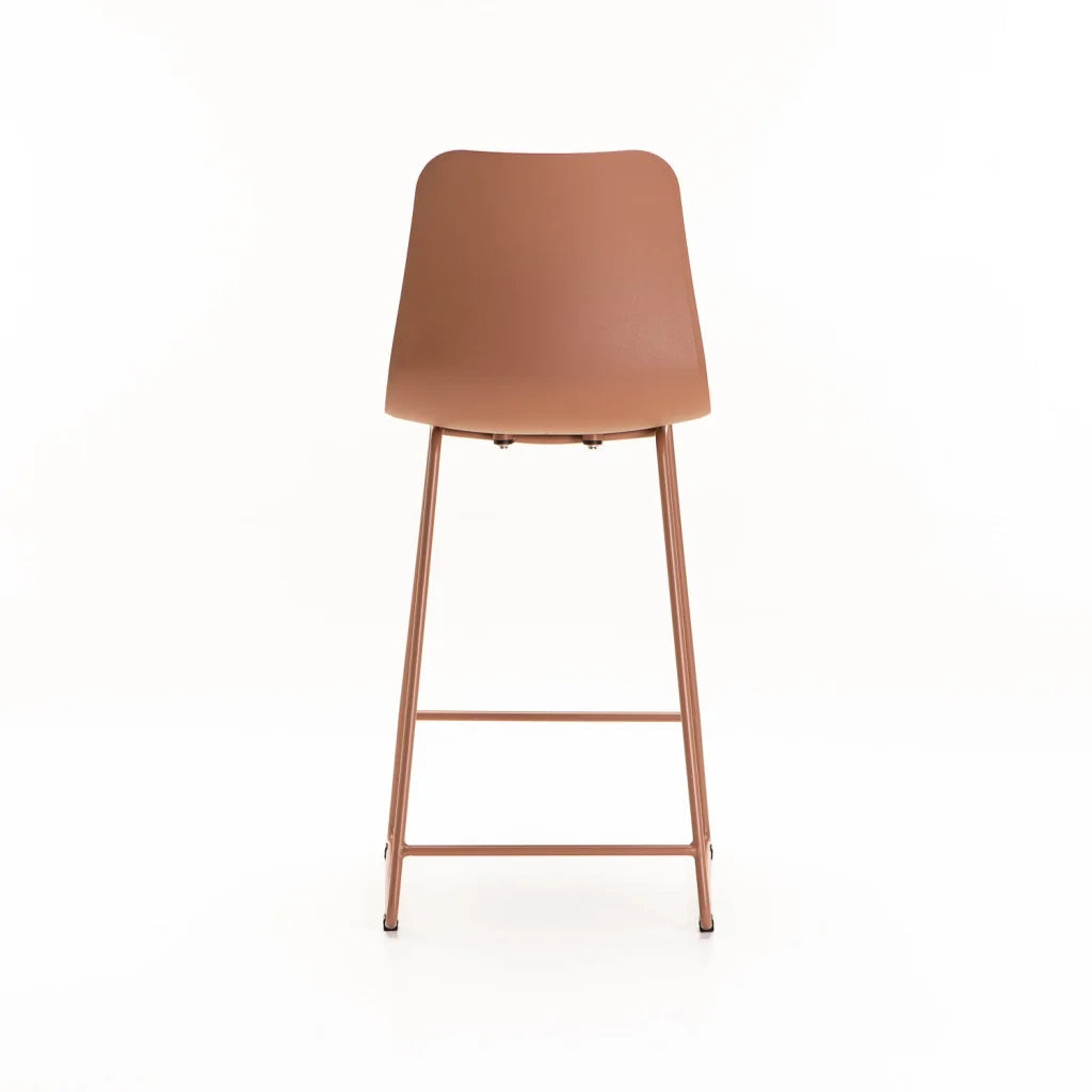Cindy Bar Stool - Terracotta