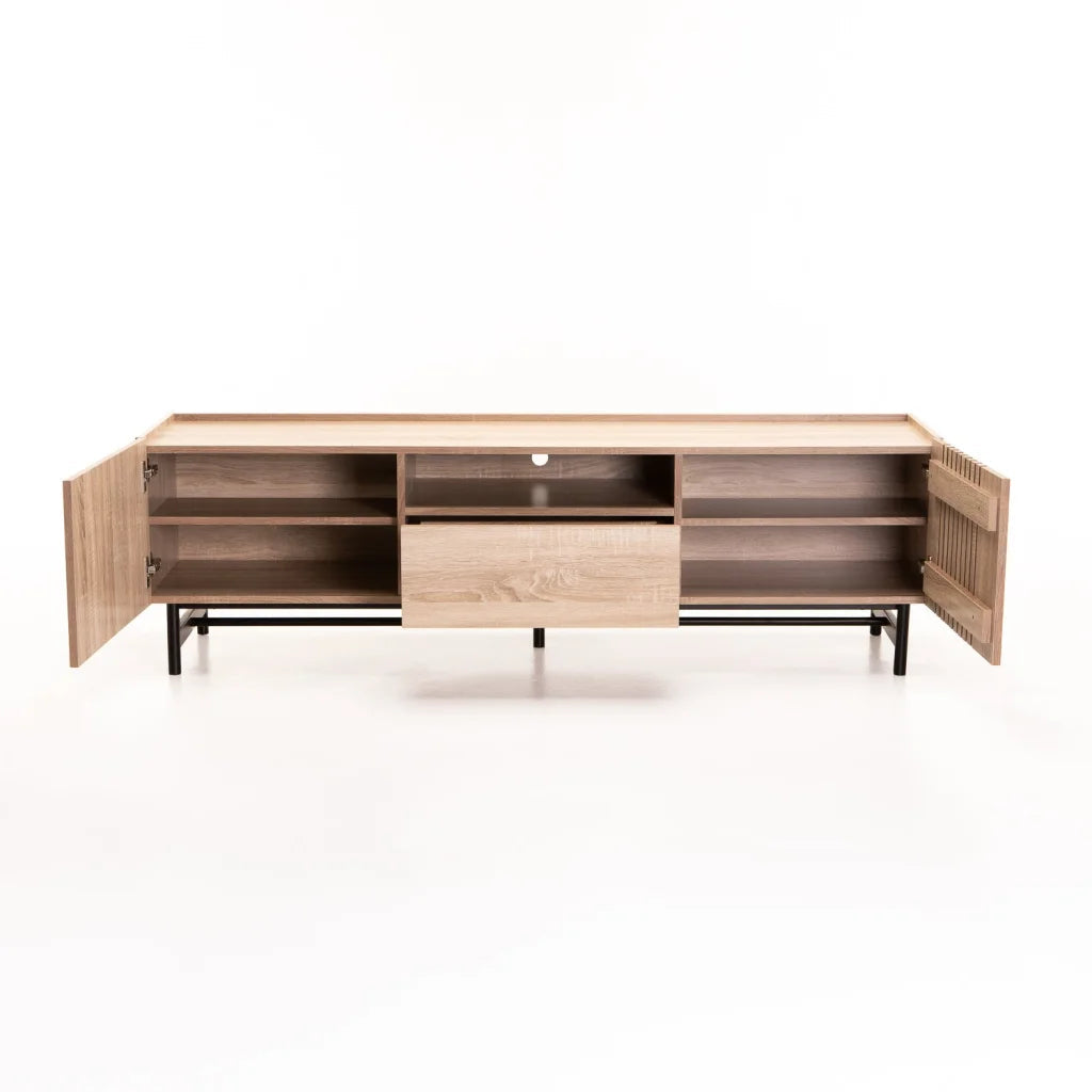Courgette 160cm 2 Door 1 Drawer TV Unit