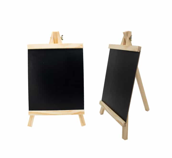 Chalk Board Frame Stand 20x36cm