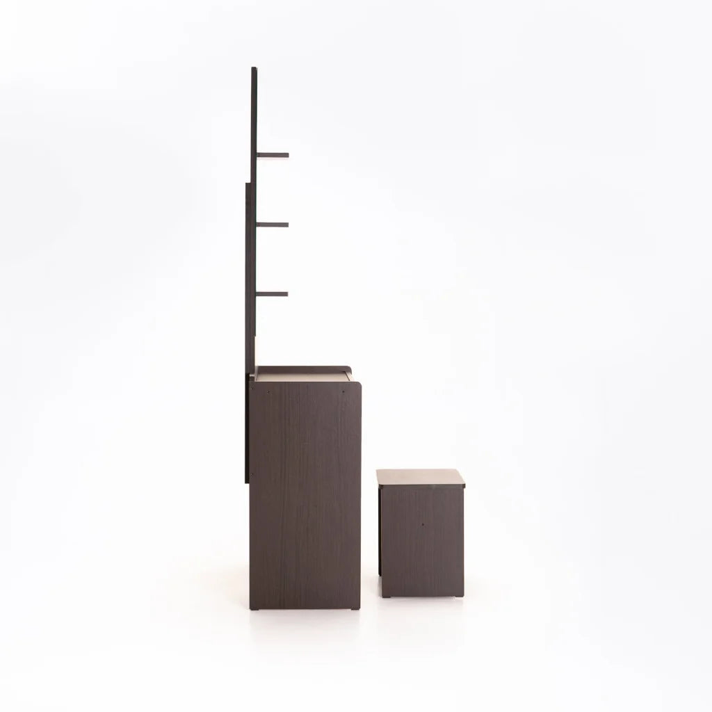 Guthrie Dressing Table & Stool - Wenge
