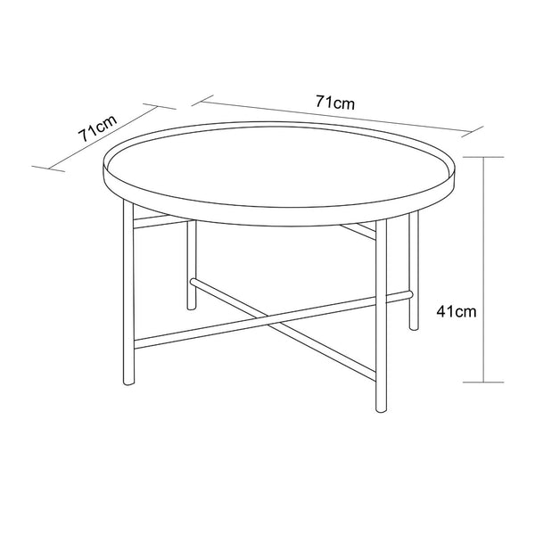 Zelda 71cm Coffee Table