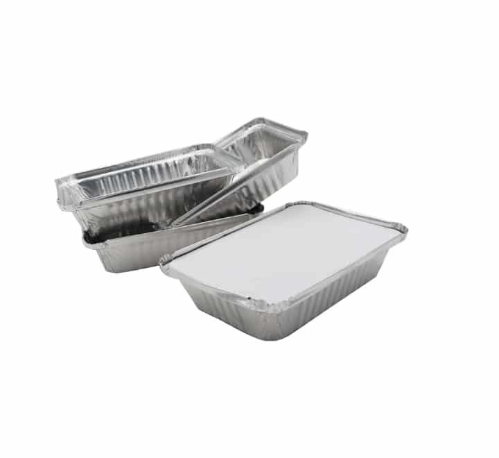 4pc Aluminium Foil Container 22x16cm