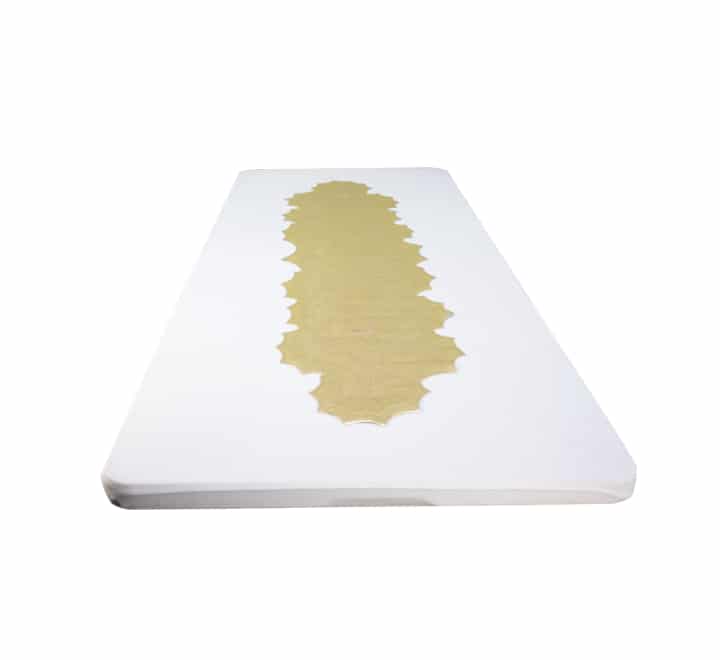 Table Runner Spider Web Pattern Gold