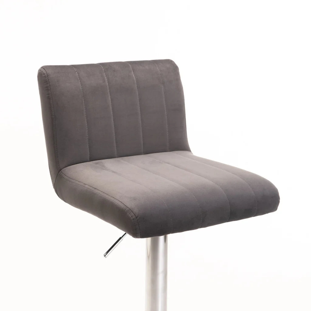 Hennessey Velvet Bar/Kitchen Stool
