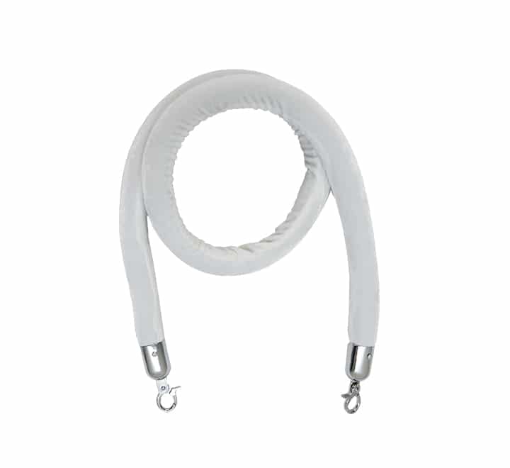 Velvet Stanchion Rope With Silver Clip