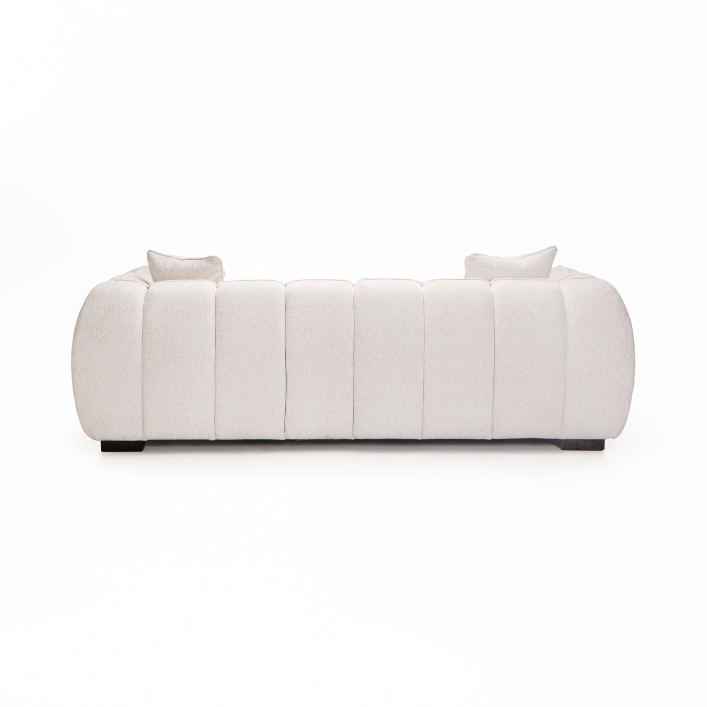 Jacottet Fabric 3 Seater Couch - Oatmeal