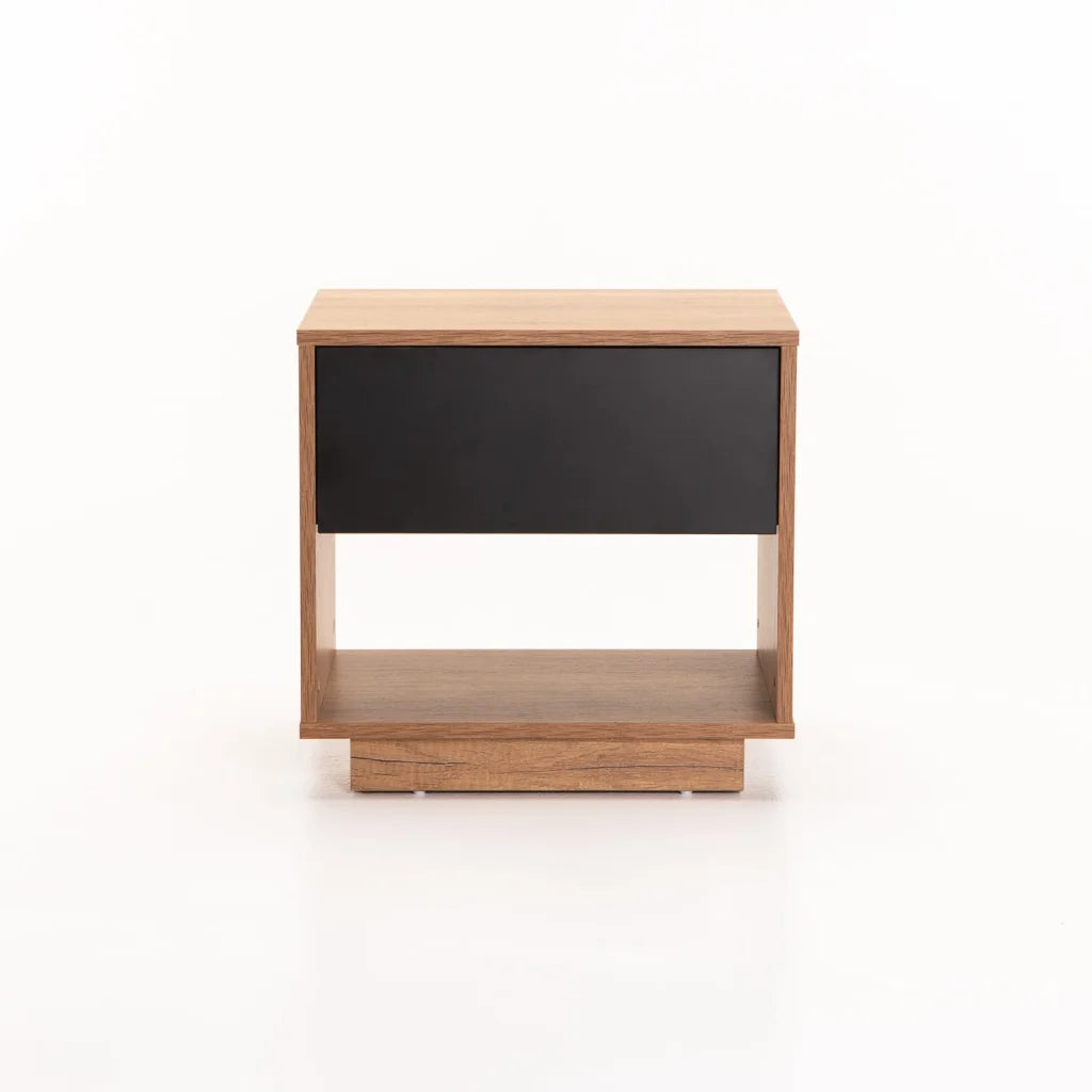 Jicama 1 Drawer Pedestal - Black