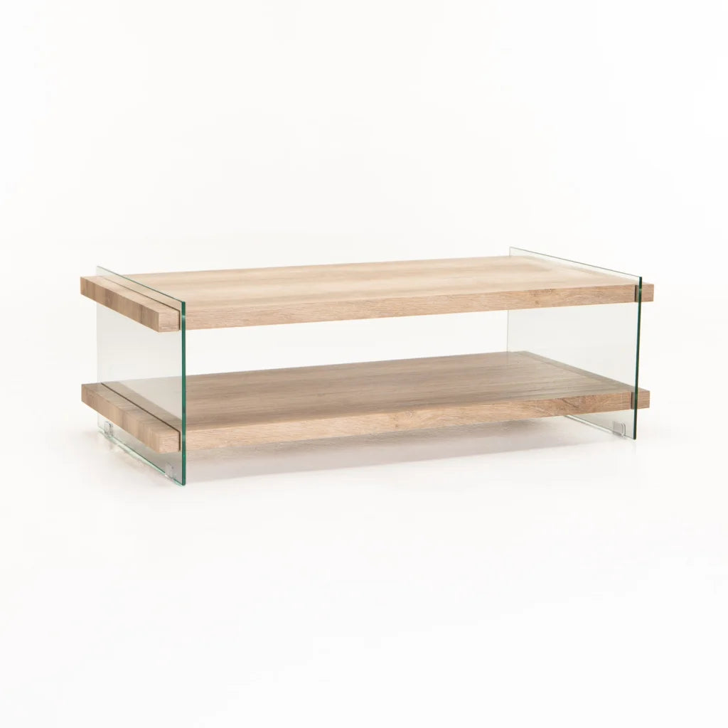 Juju 110x55 8mm Tempered Glass Coffee Table