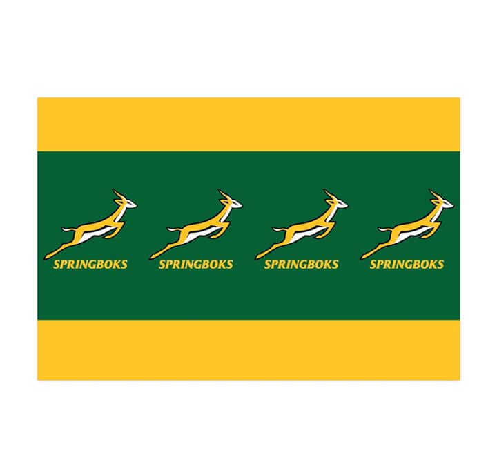 Springboks Paper Tablecloth 180x120cm