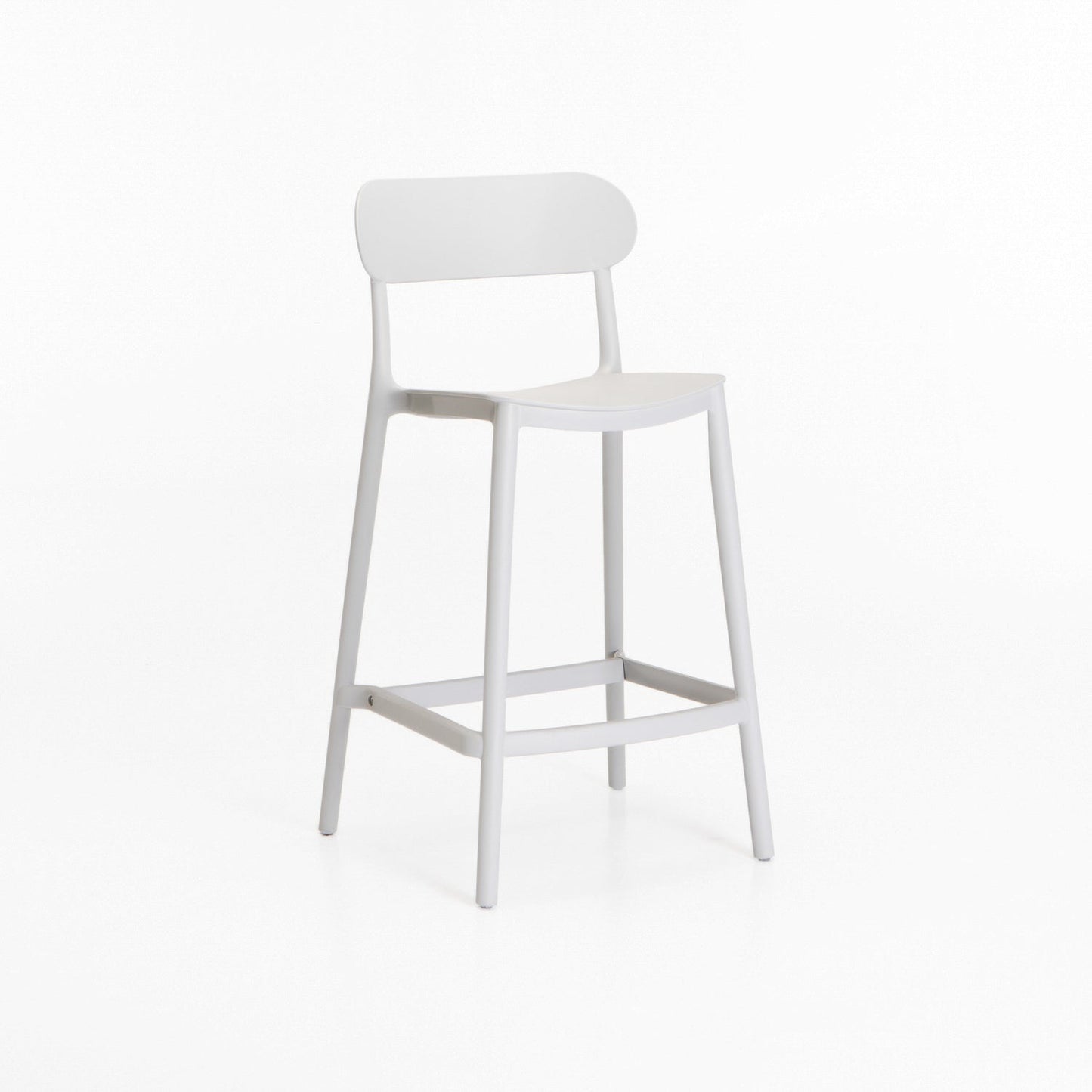 Kim Kitchen Stool - Light Grey