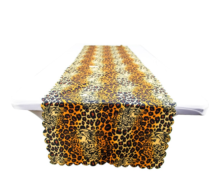 Leopard Print Table Runner