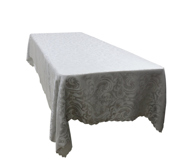 Rectangular Table Cloth Flower Pattern 150x250cm