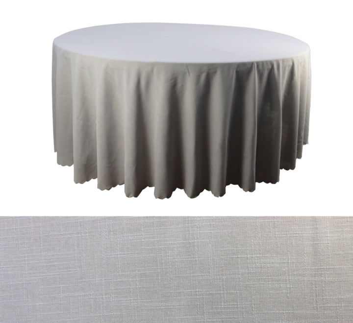 Round Table Cloth Grey 280cm