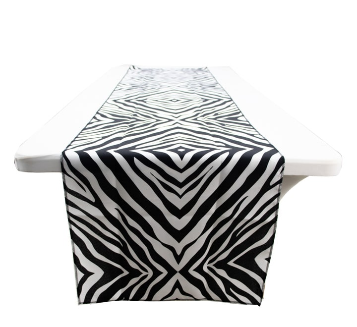 Zebra Table Runner (Minimat)
