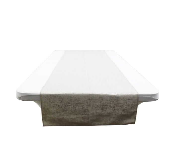 Table Runner Velvet Cream