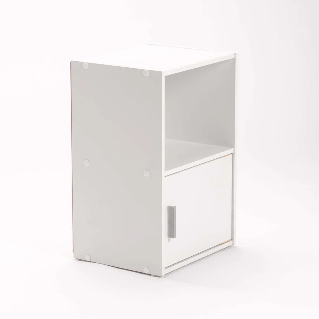 Marimba 1 Door Pedestal - White