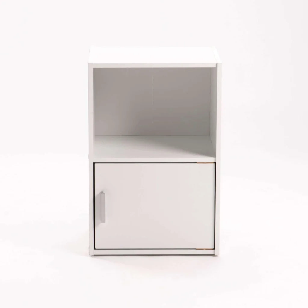 Marimba 1 Door Pedestal - White