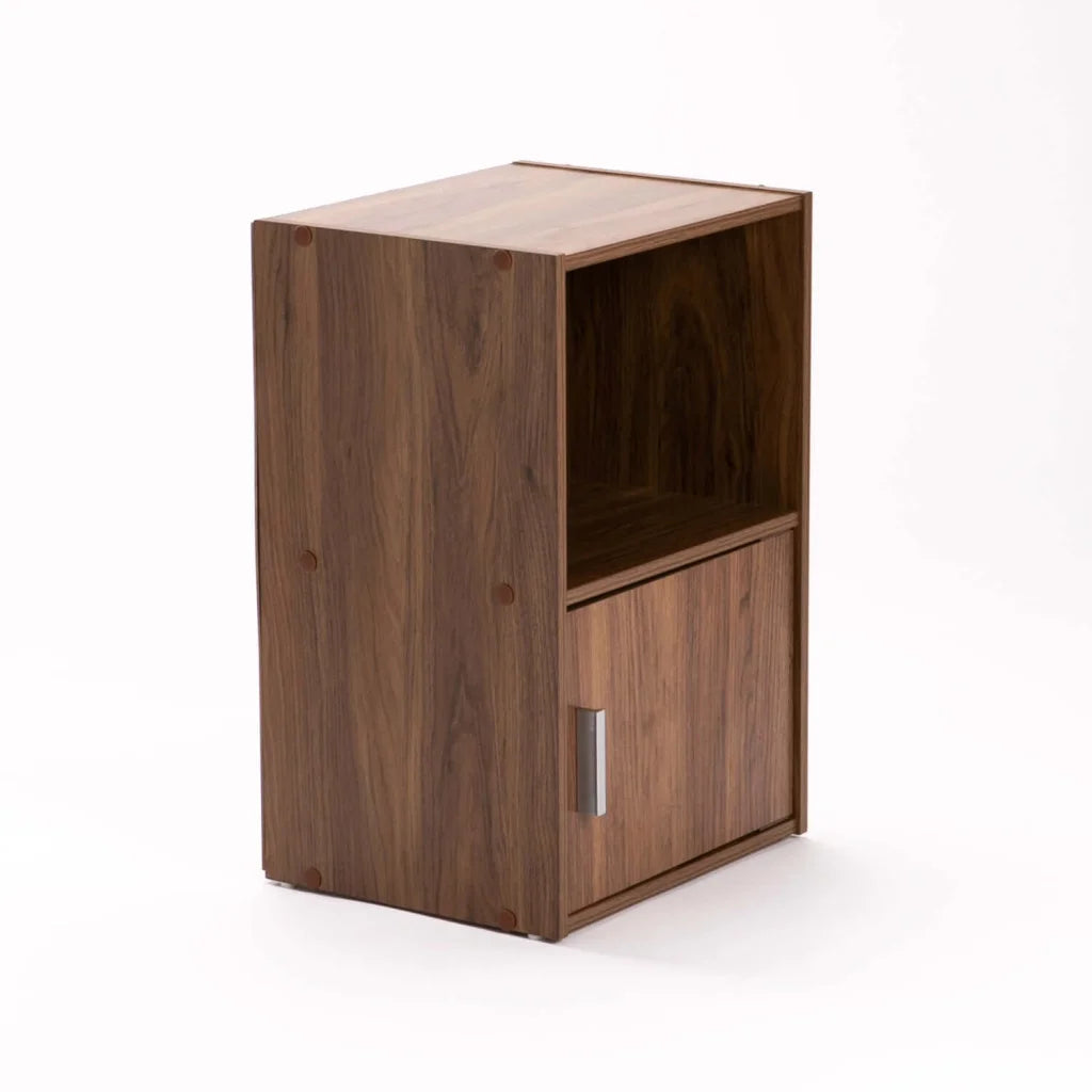 Marimba 1 Door Pedestal - Walnut