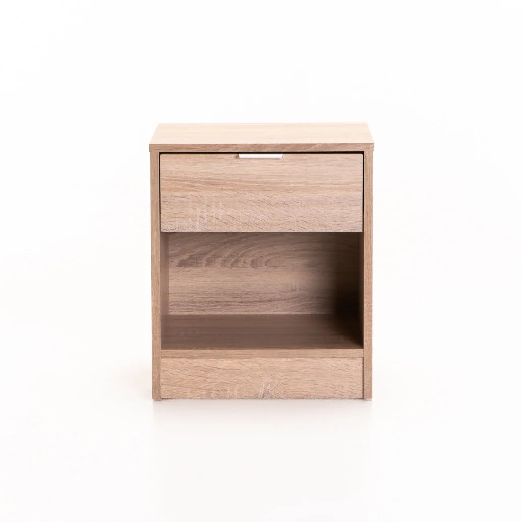 Marlini 1 Drawer Pedestal - Oak