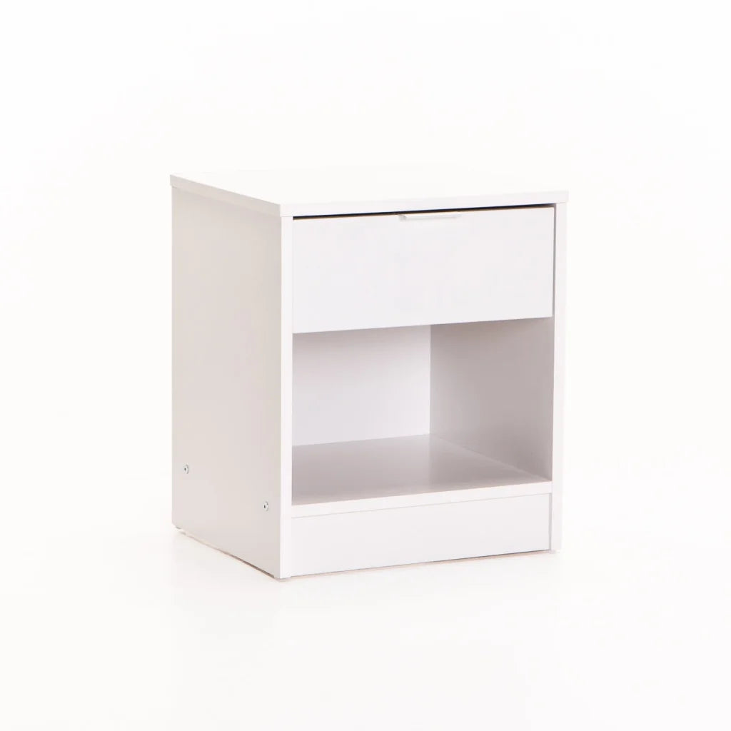 Marlini 1 Drawer Pedestal - White
