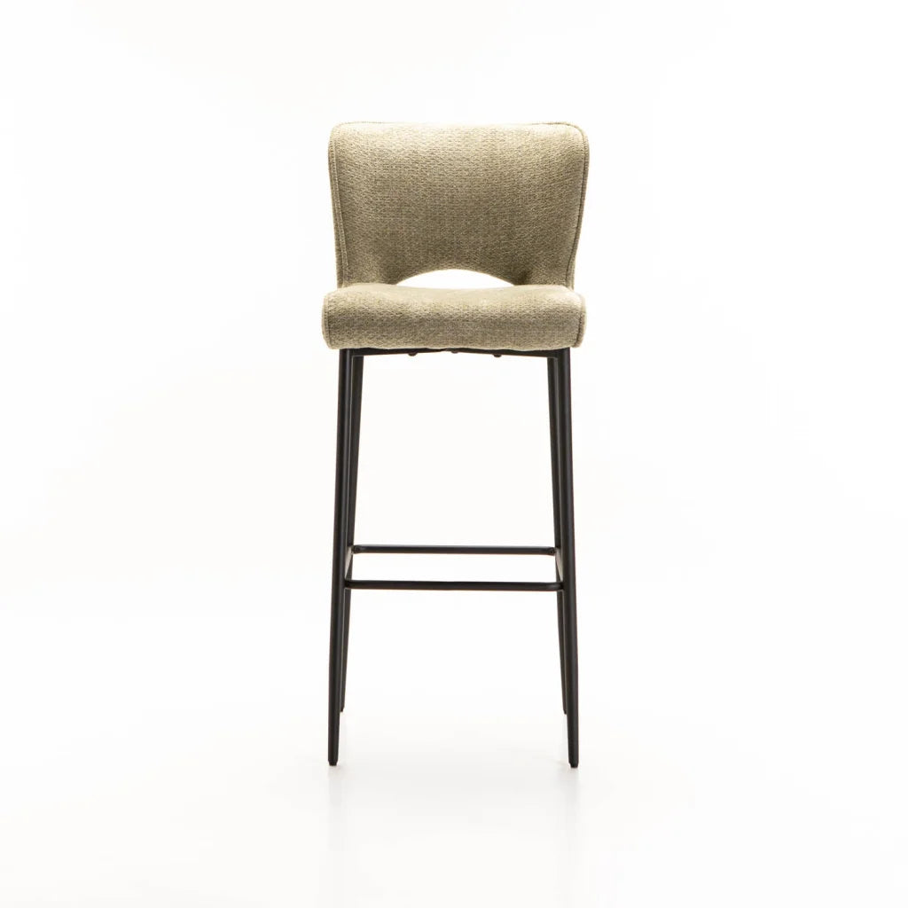 Martini Fabric Barstool - Mint