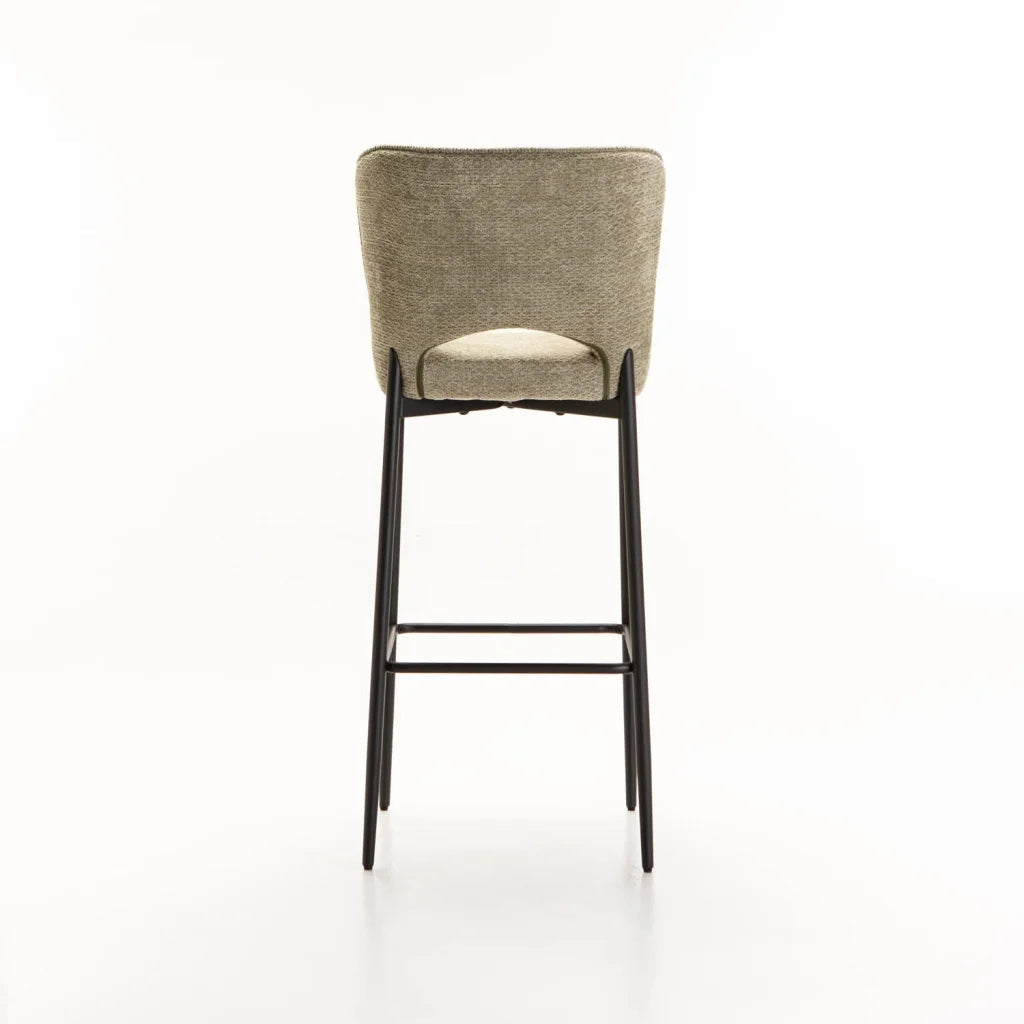 Martini Fabric Barstool - Mint