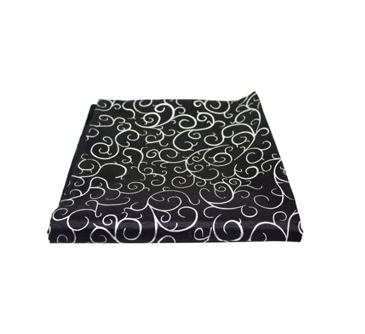Overlay Tablecloth Fancy Black 90cm