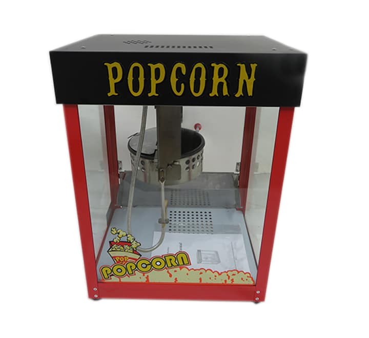 Gas popcorn machine