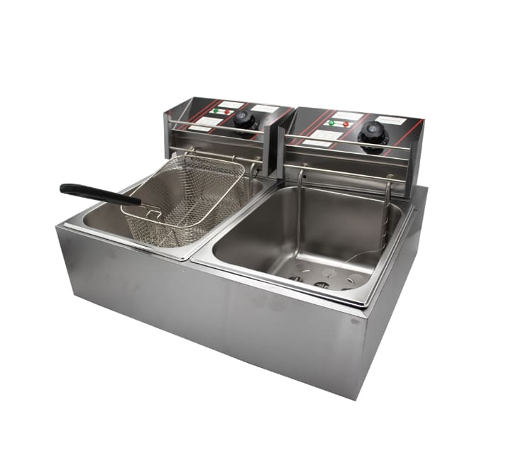 Double Electric Chip Fryer