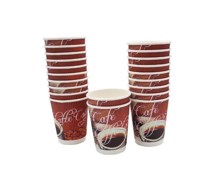 Ripple Double Wall Coffee Cups 25s