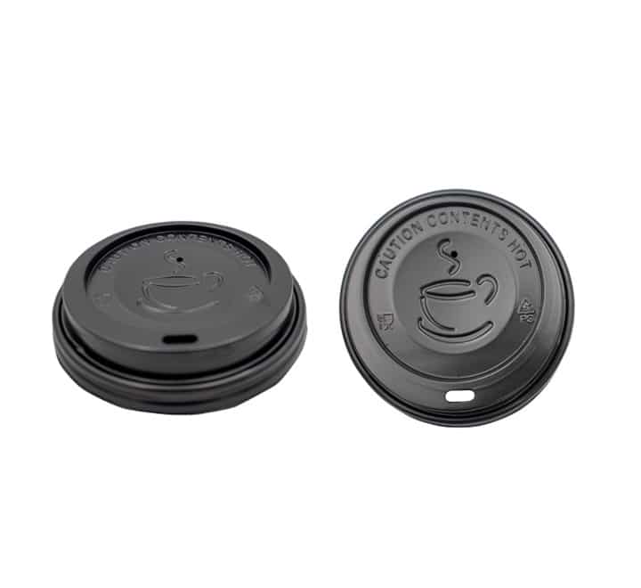 Black Cup Lids 50s (350ml)