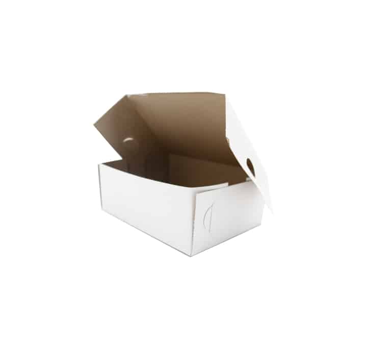 White Cake Box