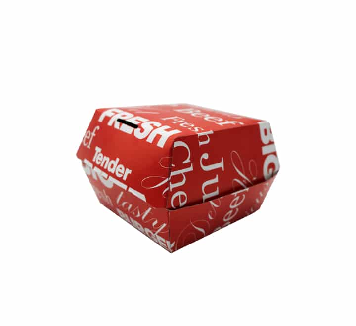 Burger Clamshell Medium 100s