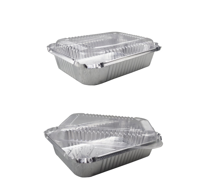 Aluminium Foil Tray with Clear Lid