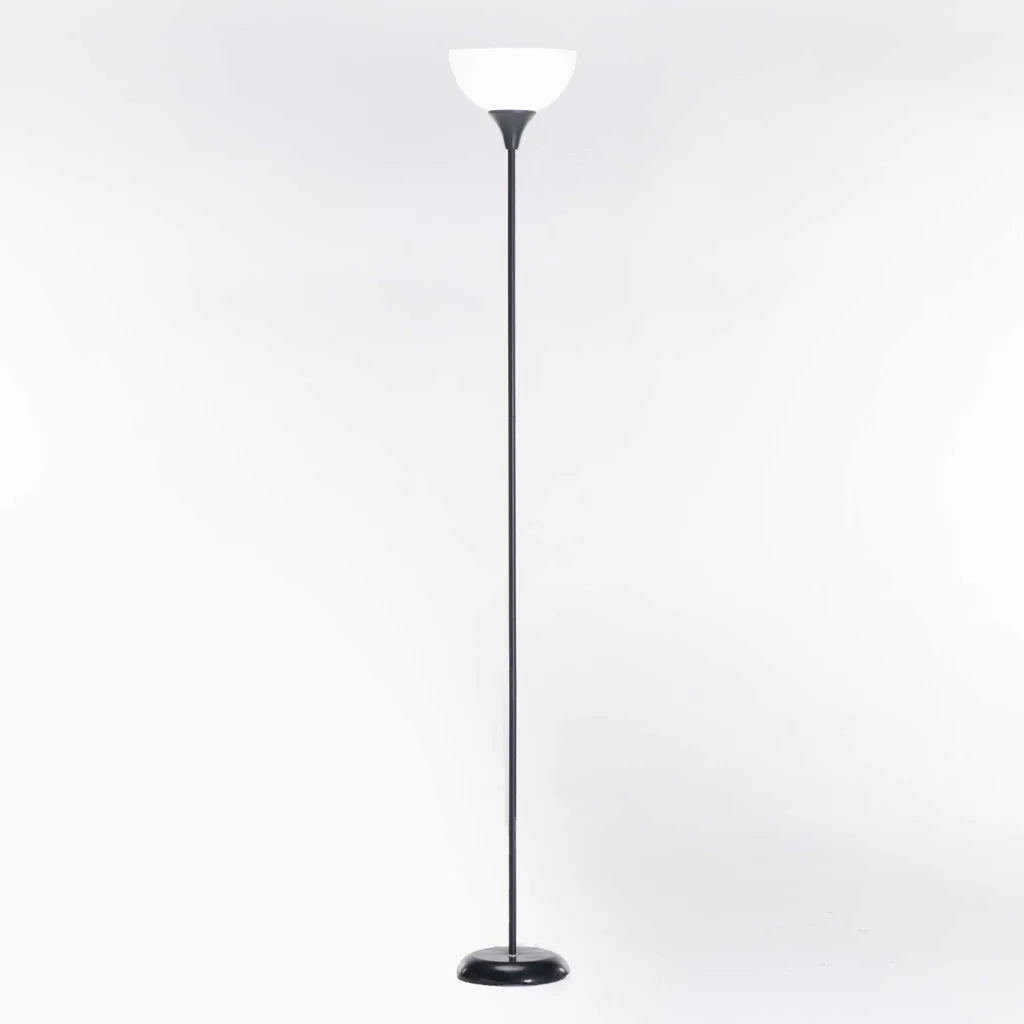 Rutabaga Black Metal - White Acrylic Shade 180cm