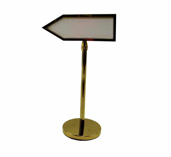 Direction arrow sign